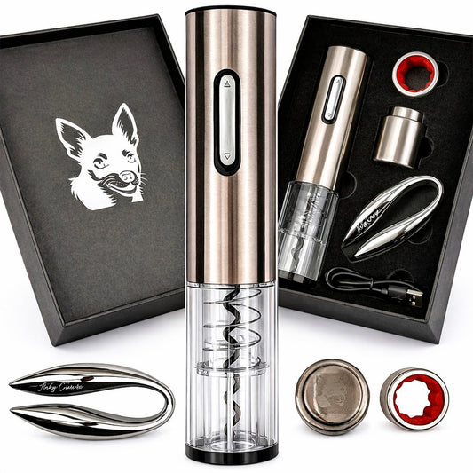 Set di cavatappi elettrico