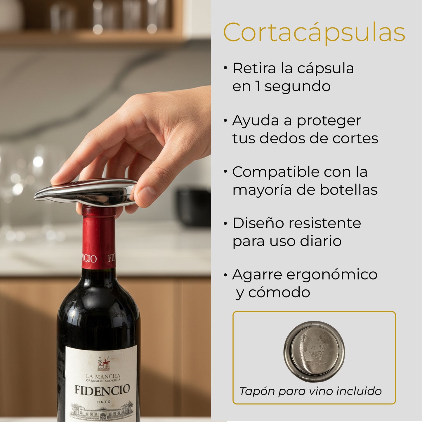 Set di cavatappi elettrico