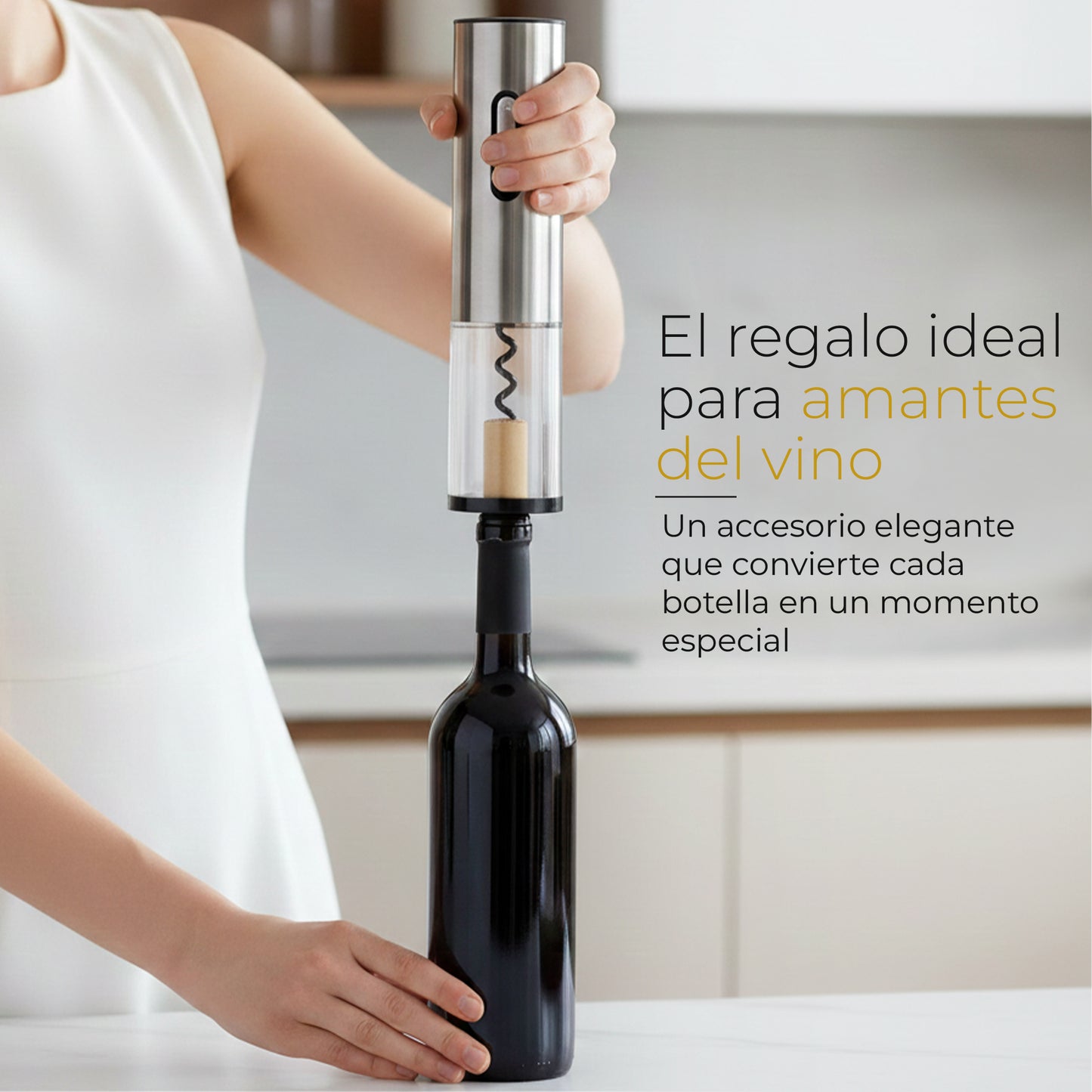 Set di cavatappi elettrico